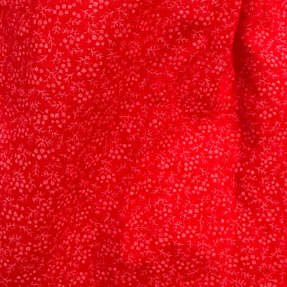 Vintage orange Wrap Dress - Picture 7 of 8